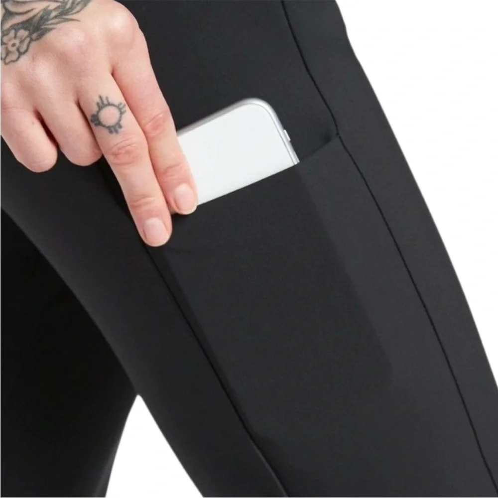 Athleta | Stellar Straight Crop Pant | Black | Size 6 - Picture 3 of 13
